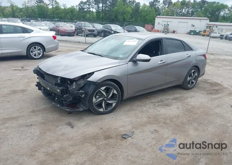 2023 Hyundai Elantra Hybrid Limited z USA, uszkodzony, nr VIN KMHLN4AJ5PU062604